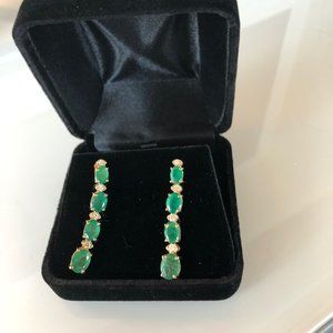 Emerald Earrings